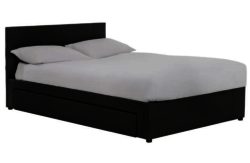 Hygena Sandyford Double Bed Frame - Black